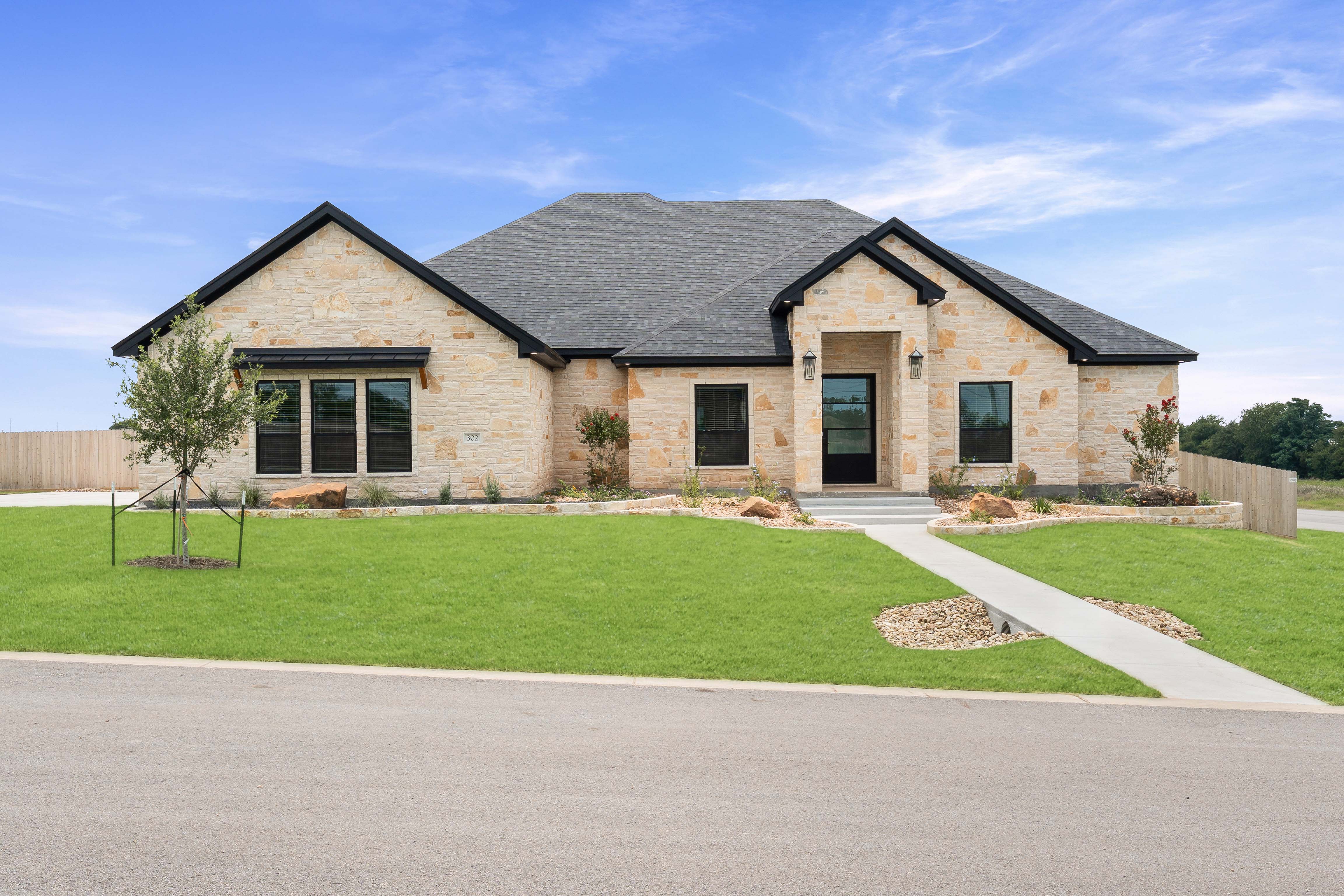 302 Rodeo, Salado, TX 76571 — Castell plan by Carothers Executive Homes in Stinnett Mill, Salado, Texas