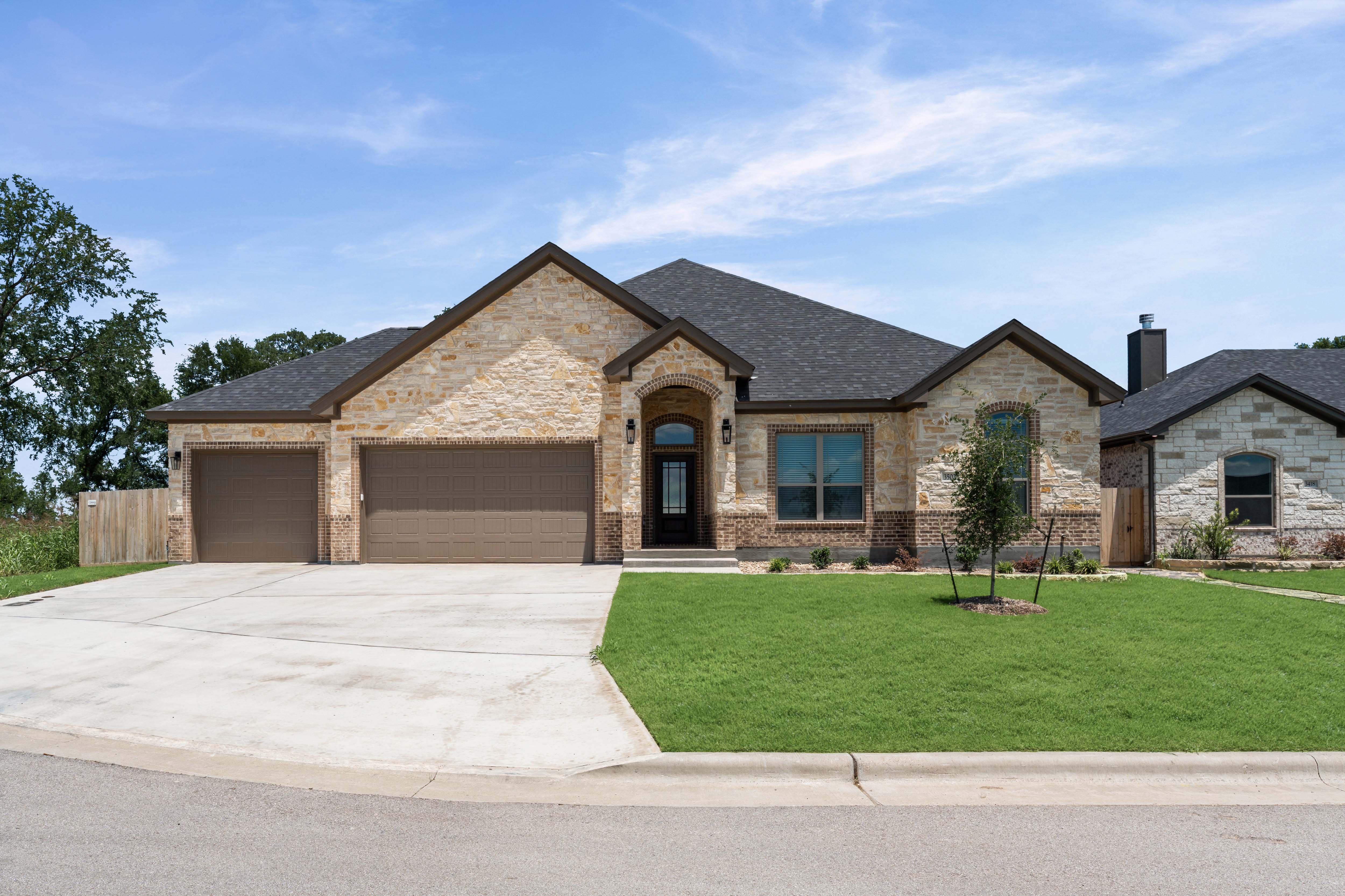 3502 Prato, Temple, TX 76502 — Aria plan by Carothers Executive Homes in Bella Terra, Temple, Texas