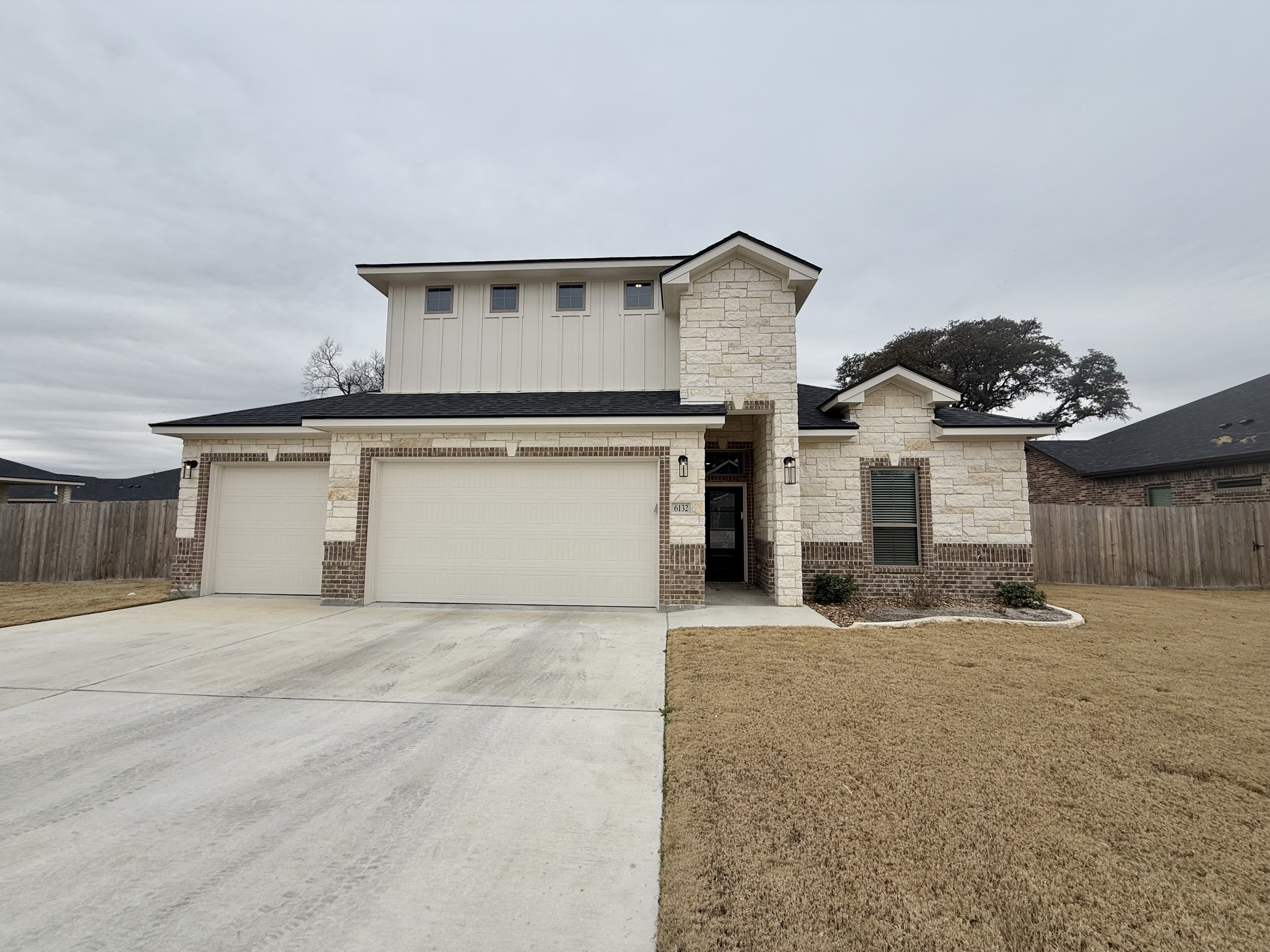 6132 Messina, Temple, TX 76501 — Bartlett II plan by Carothers Executive Homes in Bella Terra, Temple, Texas