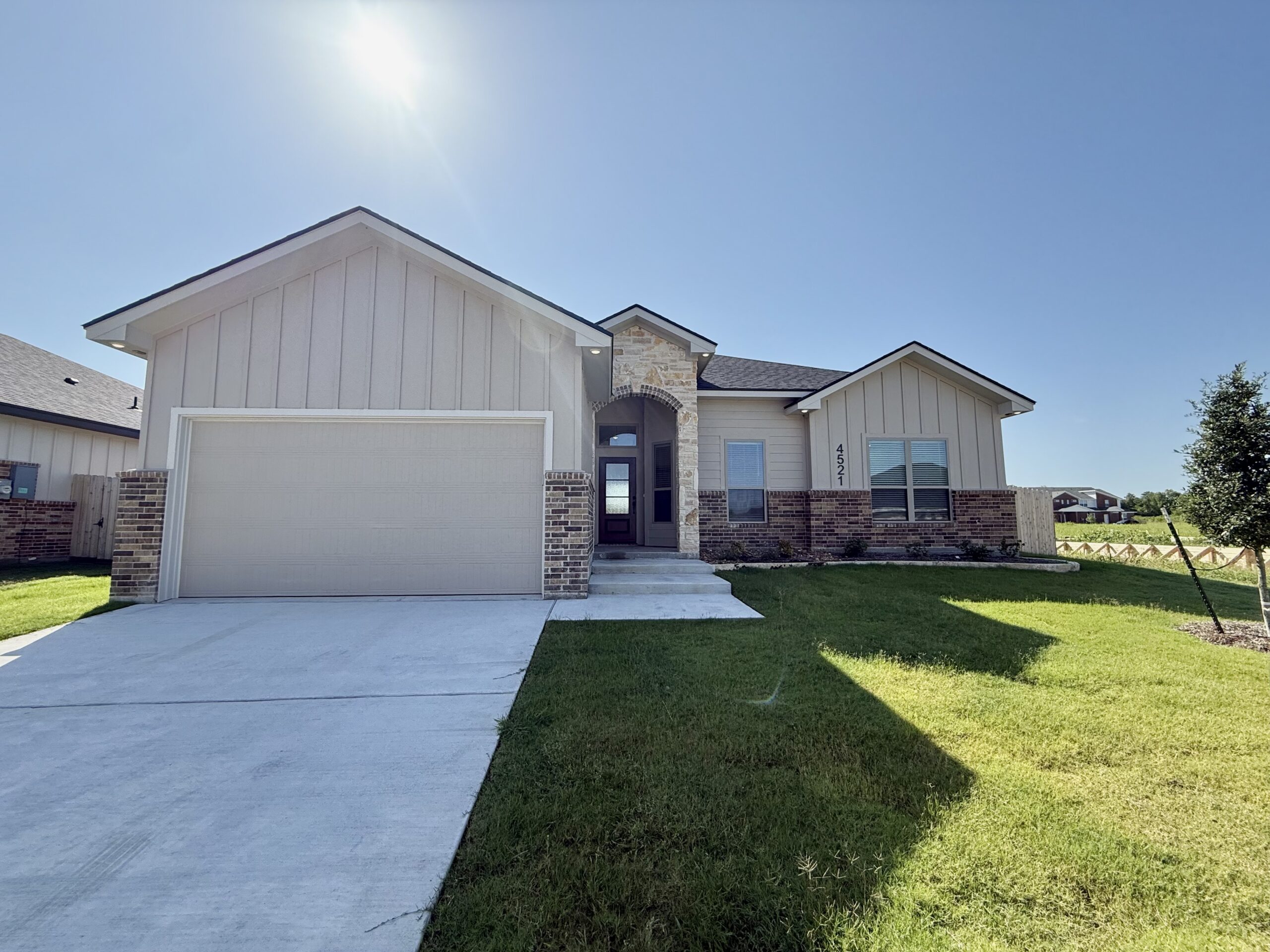 4521 Agave Trail, Temple, TX 76501 — Monte Carlo plan by Carothers Executive Homes in Blackland Ranch, Temple, Texas